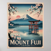 Mount Fuji Japan Poster (Voorkant)