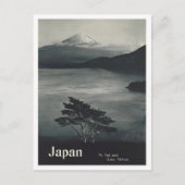 Mount Fuji Japan Reis Oude Afbeeldingen Briefkaart (Voorkant)
