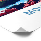 Mount Fuji Japan Reisprint Poster (Hoek)