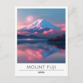 Mount Fuji Japan Reizen Briefkaart (Voorkant)
