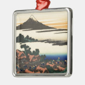 Mount Fuji Japan Sunset Metalen Ornament (Links)