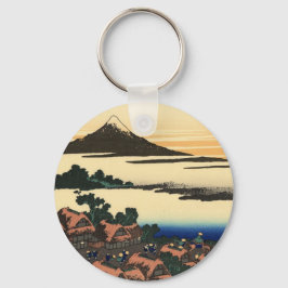 Mount Fuji Japan Sunset Sleutelhanger