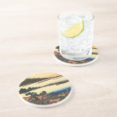 Mount Fuji Japan Sunset Zandsteen Onderzetter (Zijkant)