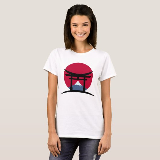 Mount Fuji - Japan T-shirt (Voorkant volledig)
