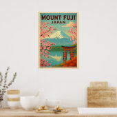 Mount Fuji Japan V01 Poster (Keuken)