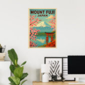 Mount Fuji Japan V01 Poster (Thuiskantoor)