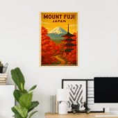 Mount Fuji Japan V02 Poster (Thuiskantoor)