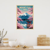 Mount Fuji Japan V03 Poster (Keuken)
