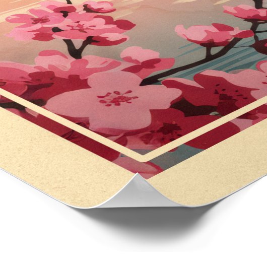 Mount Fuji Japan V05 Poster (Hoek)