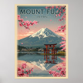 Mount Fuji Japan V05 Poster (Voorkant)