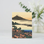 Mount Fuji Japan Zonsondergang Briefkaart (Staand voorkant)