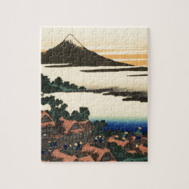 Mount Fuji Japan Zonsondergang Legpuzzel