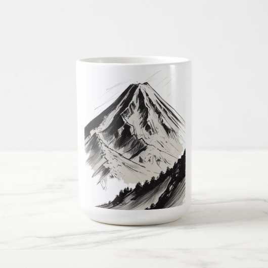 Mount Fuji Japans Koffiemok (Center)