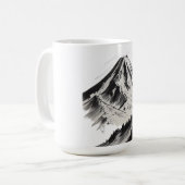 Mount Fuji Japans Koffiemok (Voorkant links)