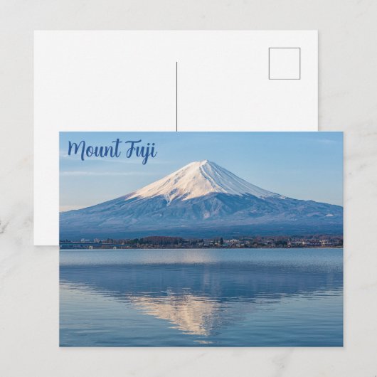 Mount Fuji Japans Landschap Briefkaart (Voorkant / Achterkant)