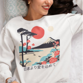 Mount Fuji Japanse kunst T-shirt
