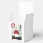 Mount Fuji Japanse Stamp Tokyo Made Japan BOX Bedankdoosjes (Geopend)