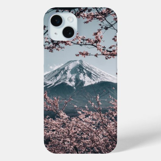 Mount Fuji Kersenbloesem Sakura Case-Mate iPhone Case (Achterkant)