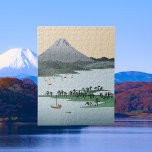 Mount Fuji Legpuzzel<br><div class="desc">Mijn vectorinterpretatie van de 1858 houtsblok print 'Pine Forest of Mio' door Hiroshige,  Library of Congress public domain collecties.</div>
