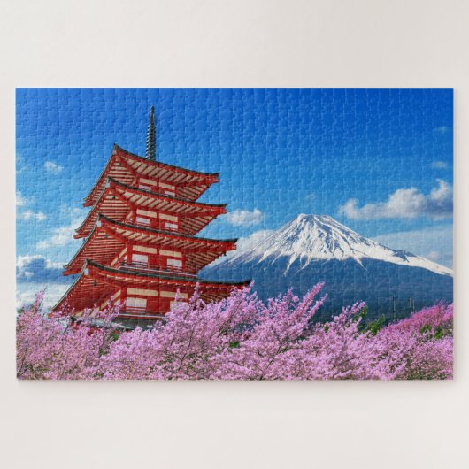 Mount Fuji Legpuzzel (Horizontaal)