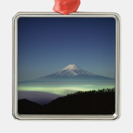 Mount Fuji Metalen Ornament (Voorkant)