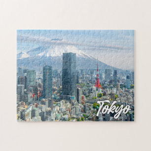 Mount Fuji, mooi Tokio, Japan Legpuzzel