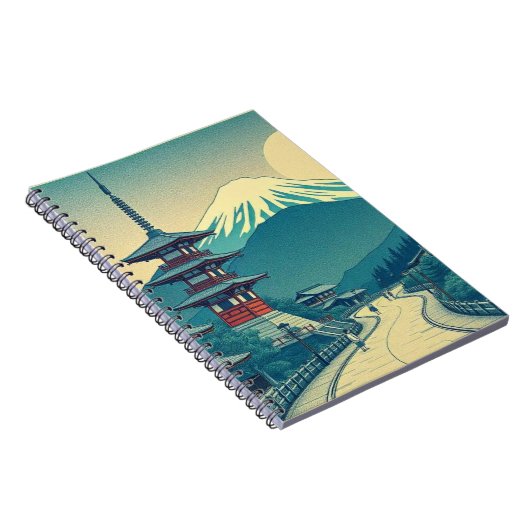 Mount Fuji-Notitieboek Notitieboek (Rechterzijde)