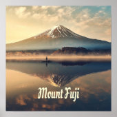 Mount Fuji Poster (Voorkant)