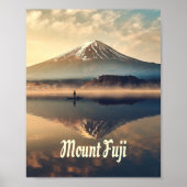 Mount Fuji Poster (Voorkant)