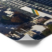 Mount Fuji | Shinjuku District Skyline Tokio Japan Poster (Hoek)