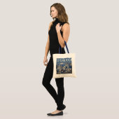 Mount Fuji | Shinjuku District Skyline Tokio Japan Tote Bag (Voorkant (model))