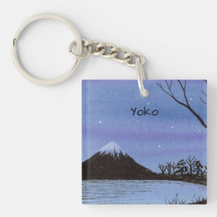 Mount Fuji Sleutelhanger
