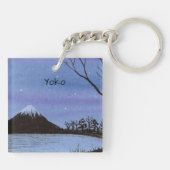 Mount Fuji Sleutelhanger (Achterkant)
