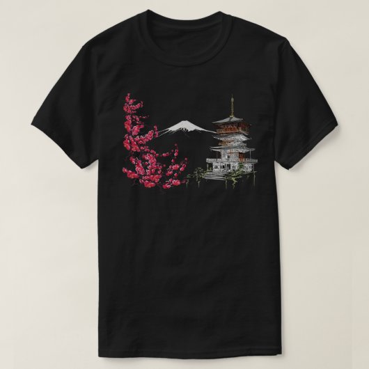 Mount Fuji T-shirt (Design voorkant)