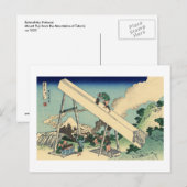 Mount Fuji uit de bergen van Tōtōmi Briefkaart (Voorkant / Achterkant)