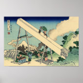 Mount Fuji uit de bergen van Tōtōmi Poster (Voorkant)