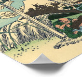 Mount Fuji uit de bergen van Tōtōmi Poster (Hoek)