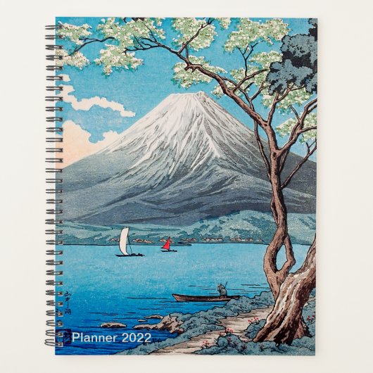 Mount Fuji uit Lake Yamanaka, Takahashi, Japans Planner (Voorkant)