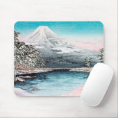 Mount Fuji uit Tagonoura, Snow Hiroaki Takahashi Muismat (Met muis)