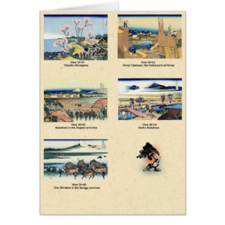 Mount Fuji uitzicht 36+01 tot en met 36+05