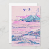 Mount Fuji Ukiyo-e Japanse Kunst Bedankkaart (Voorkant / Achterkant)
