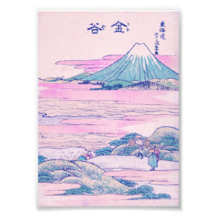 Mount Fuji Ukiyo-e Japanse  Kunst Foto Afdruk