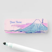 Mount Fuji Ukiyo-e Japanse  Kunst Naamplaatje (In situ)