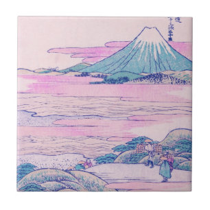 Mount Fuji Ukiyo-e Japanse  Kunst Tegeltje