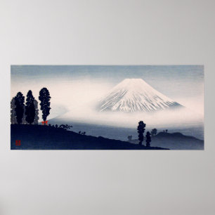 Mount Fuji van Hiroaki Takahashi (ca. 1932) Poster