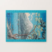 Mount Fuji van Lake Yamanaka, afdruk H.Takahashi Legpuzzel (Horizontaal)