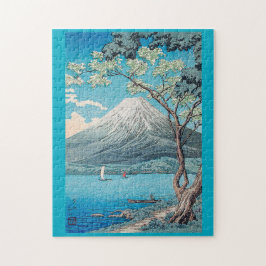 Mount Fuji van Lake Yamanaka, afdruk H.Takahashi Legpuzzel