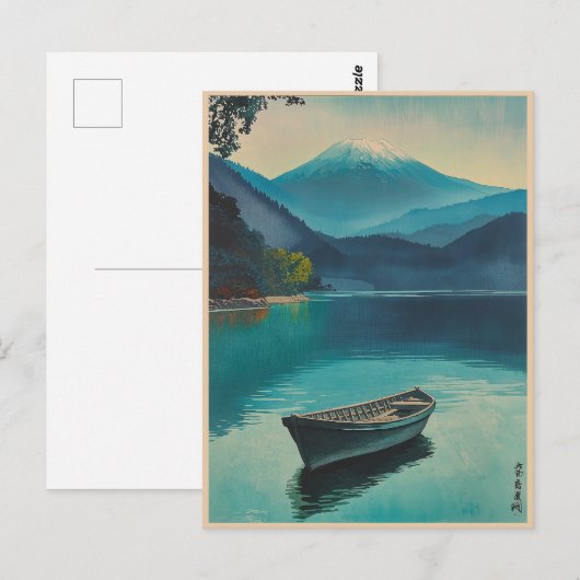 Mount Fuji van Lake Yamanaka Briefkaart (Voorkant / Achterkant)
