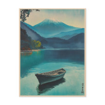 Mount Fuji van Lake Yamanaka