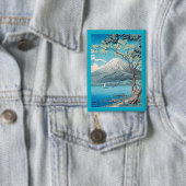 Mount Fuji van Lake Yamanaka Button (Insitu)